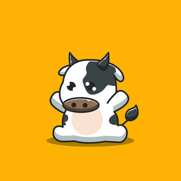 cute baby cow