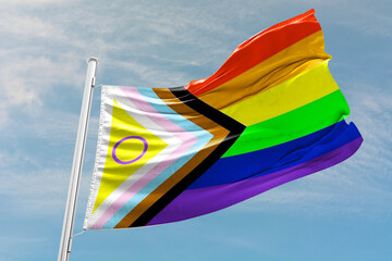 Intersex-inclusive redesign of the Progress Pride 2021