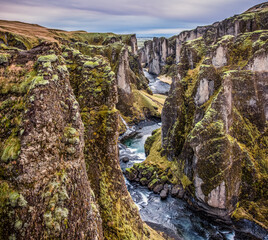 Fjaðrárgljúfur Canyon Iceland