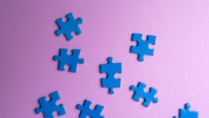 blue puzzles, textures and background