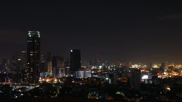 Thailand Bangkok Timelapse Night - 4
