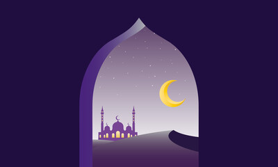 Ramadan kareem, islamic vector, perfect graphic in illustrator file