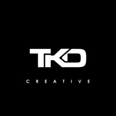 TKD Letter Initial Logo Design Template Vector Illustration