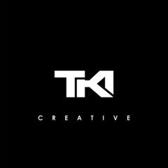 TKI Letter Initial Logo Design Template Vector Illustration