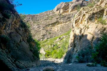 Karadakh gorge is a unique creation of nature in Dagestan