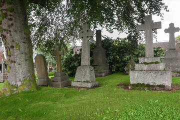 former cemetery of Fort William, Scotland.
