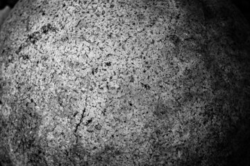 Abstract texture of stone sphere