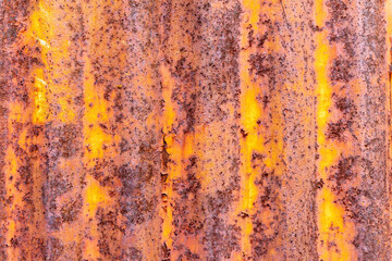 Abstract texture of rusty metal