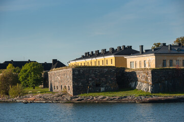 View of Suomenlinna Island in Helsinki