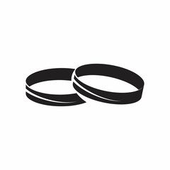 Wedding rings icon
