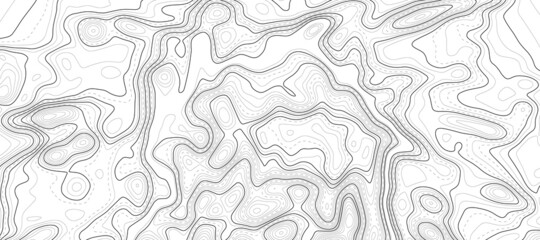 Contour map background. Vector geography scheme and terrain. Topography grid map.