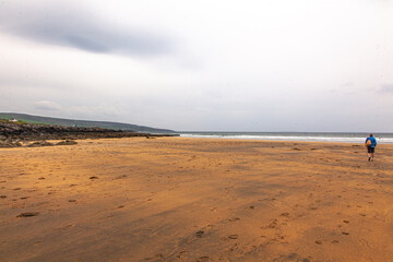 view of the beach in ireland
