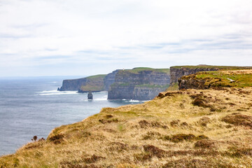 Fototapeta na wymiar view of the cliffs in ireland