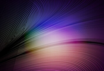 Dark Pink, Green vector backdrop with wry lines.