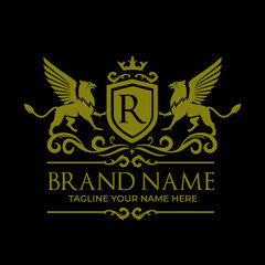 Gryphon Heraldic Logo