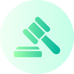 auction gradient icon