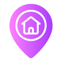 adress gradient icon