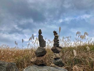 towers of rocks in nature