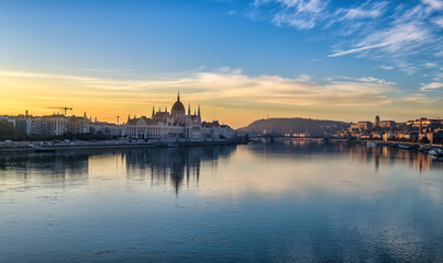 Sunrise in Budapest 