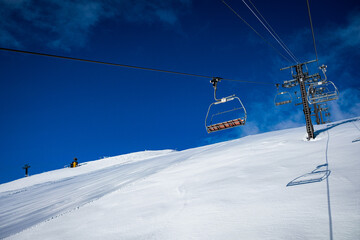 Fototapeta na wymiar スキー場での風景写真