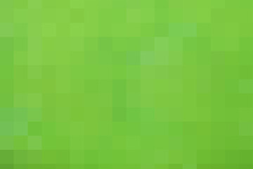 Abstract pixel light green background. Vector geometric texture from green squares. A light green backing of mosaic squares for post, screensaver, wallpaper, postcard, poster, banner, cover
