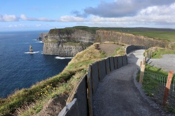 Obraz premium Liscannor – Sentiero sud delle Cliffs of Moher