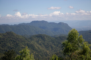 landscape with clouds