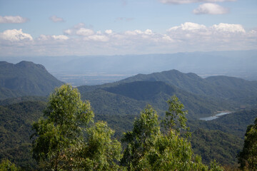 landscape with clouds