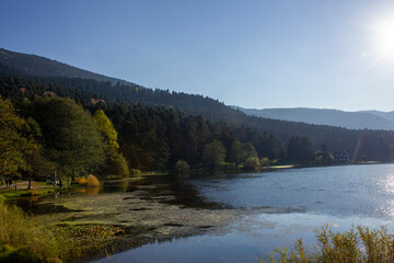 Stunning Sunset of Lake Golcuk, Bolu