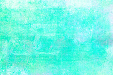 Fototapeta na wymiar Turquoise colored grungy backdrop