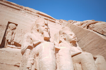 Abu Simbel in Egypt, 2021.