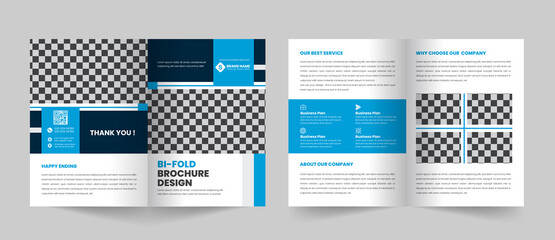 Bi Fold Brochure Template