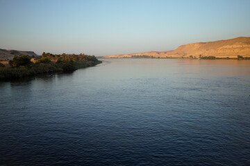 Sunset in Nile River, 2021.