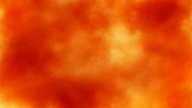 Abstract flames design background. Abstract orange sky,soft focus. Background of fire as a symbol of hell and eternal torment. Horizontal image.