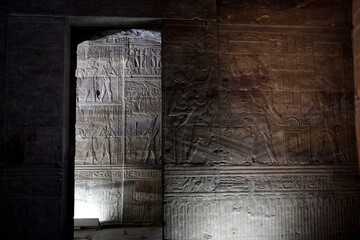 Edfu Temple in Egypt, 2021.
