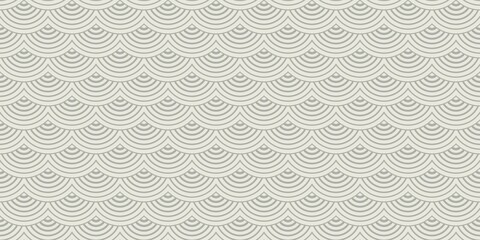 Fish Scale 01B Seamless Vector Illustration