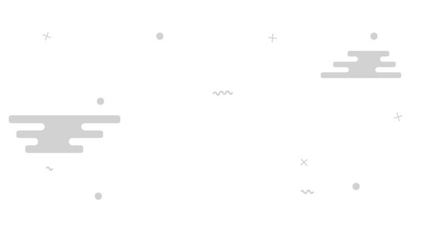 animation 2d of a man working on desck in his office
