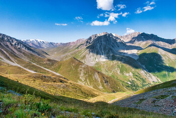 landscape in the mountains