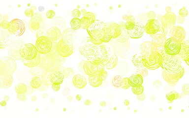 Light Green, Red vector natural artwork with roses.