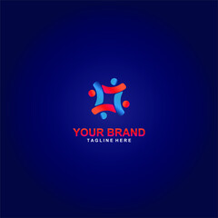 company logo vector
simple and elegant design