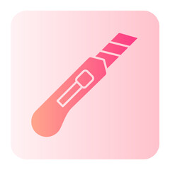 cutter gradient icon