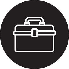 tools box glyph icon