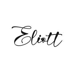 signature logo design vector 