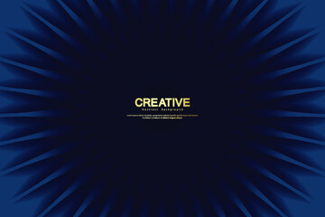 Abstract blue background. Circle line with modern concept design. Vector illustration.