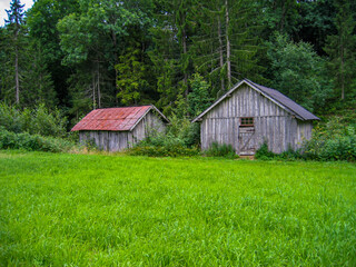 old farm house, Sauland, Norway