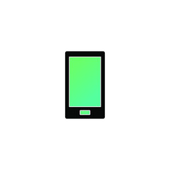 Mobile phone icon. Smartphone symbol. Vector illustration logo