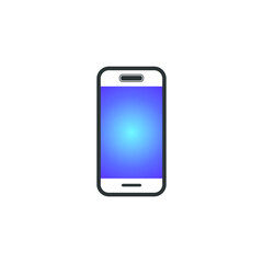 Mobile phone icon. Smartphone symbol. Vector illustration logo