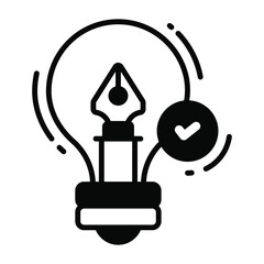 original concept Copyright law, intellectual property icon