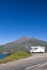 Lake (Lac du Mont Cenis) near Col du Mont Cenis, Savoie, France