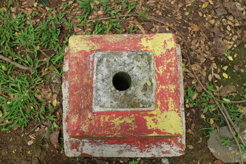 used concrete for garden lampposts